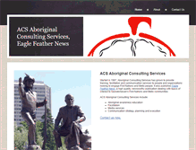 Tablet Screenshot of aboriginalconsultingservices.com